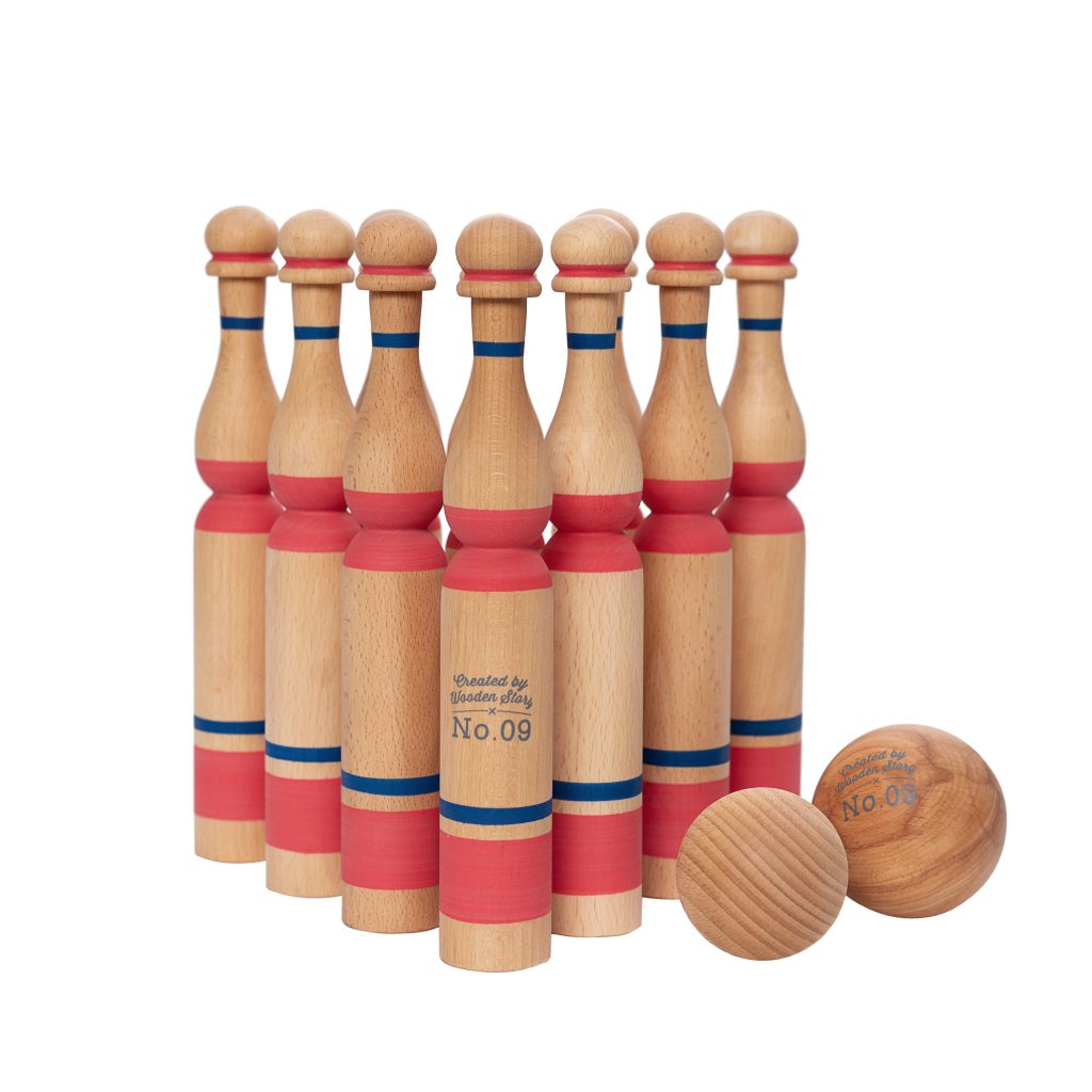 2. Bowling Red Vintage