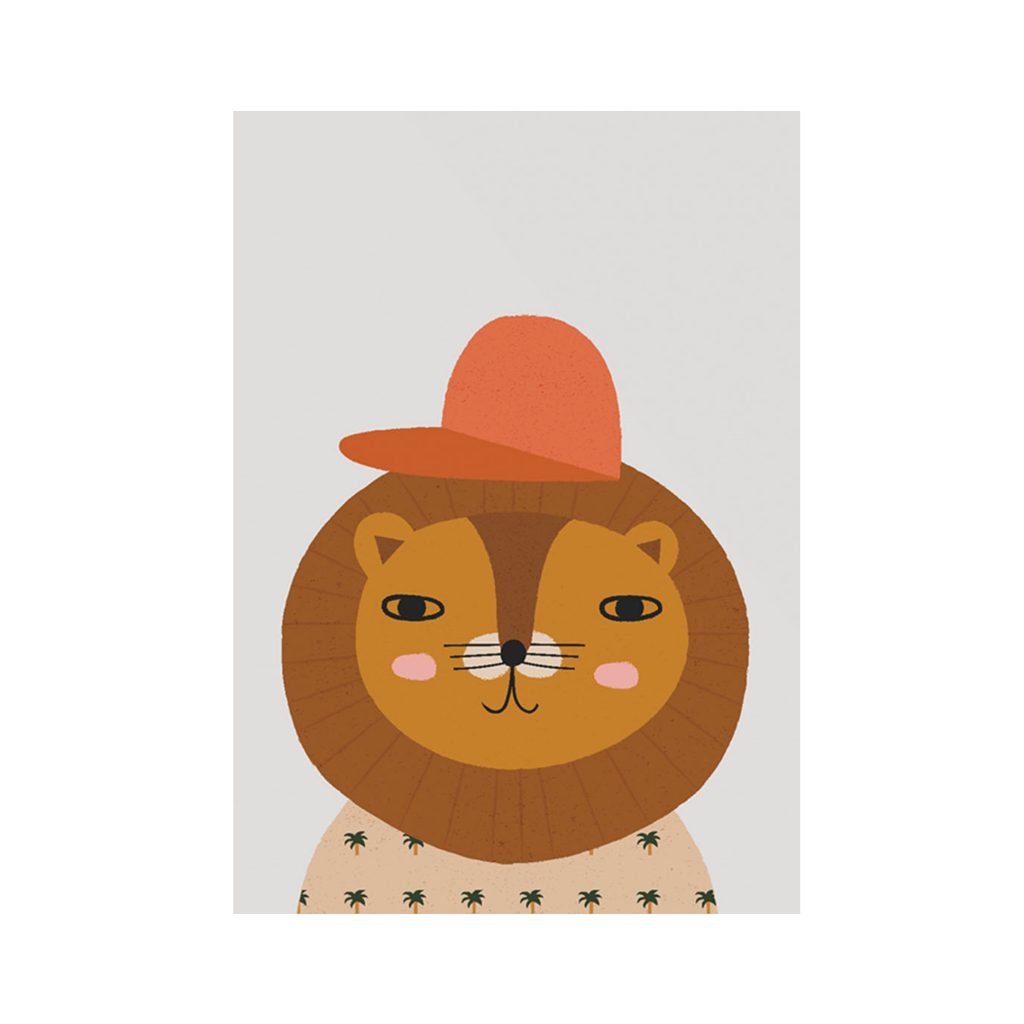Poster lion
