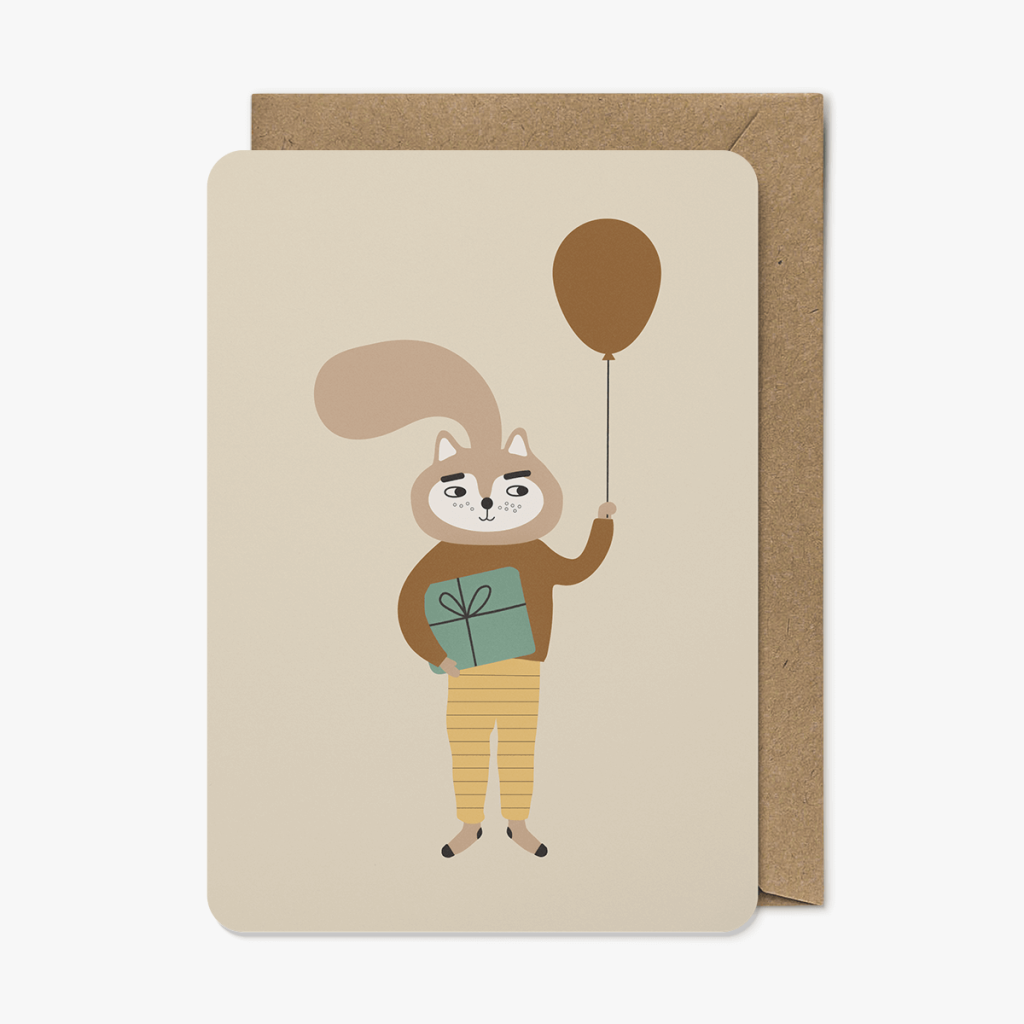 little otja postcard bartel with balloon